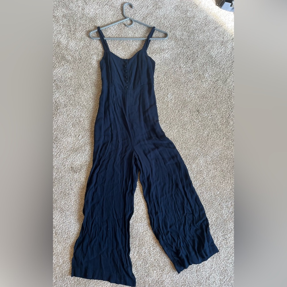 Madewell Navy Blue Jumpsuit